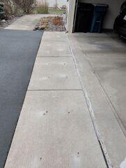 During: Our Foreman and his crew successfully installed PolyLevel underneath the sinking slabs.