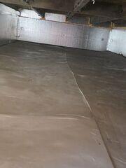 SilverGlo Insulation Panels were installed to help prevent moisture intrusion while improving the crawl space's thermal efficiency. Unlike traditional insulation, SilverGlo is engineered to resist moisture absorption and mold growth, making it ideal for damp environments.