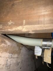 We found a lot of termite mud tubes and termite swarmers throughout the wooden beams in the crawl space.