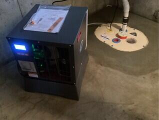 Dehumidifying a Pittsfield, MA Basement