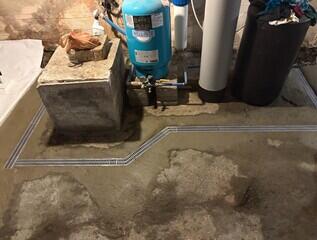 Basement Transformation in Tiverton, RI