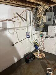 Our TripleSafe Sump Pump provides reliable and continuous water removal, ensuring that any water entering the basement is quickly and efficiently discharged before it can cause damage.