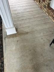 This Dundas porch had uneven joints that were an accident waiting to happen. Leveling these surfaces removes the trip hazard so the kids can play safely right up to the front door.