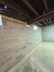 Before: Our Service Technician, Kyle, recommended securing CarbonArmour strips along the struggling walls.