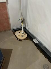 During: Our Foreman, Kevin, and his crew succesfully secured all the products in the home.