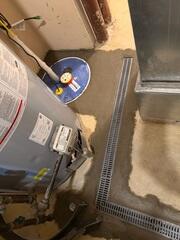 To provide dependable water removal, our SuperSump Premier Sump Pump was installed as a powerful defense against basement flooding.