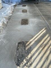 During: Our Foreman, Kiko, and his crew secured GeoLock Wall Anchors along the struggling wall.