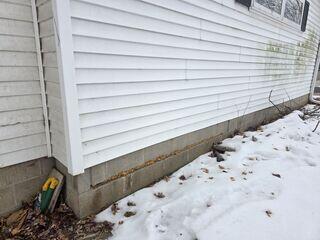 River Falls, WI, Foundation Buckling Repaired