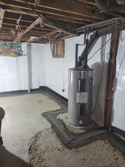 cleanspace and waterguard around boiler