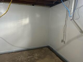 During: Kiko, one of our foremen, and his crew successfully installed all the waterproofing products in the basement.