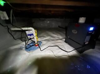 Saving a Crawl Space in Natchez, MS