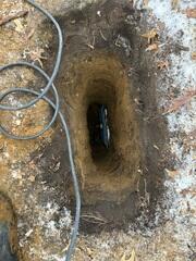 Our Foreman, Jose, and his crew successfully secured all the GeoLocks on the bowing walls.