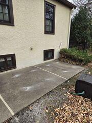 During: Our Foreman, Kevin, and his crew successfully lifted the slab into place.