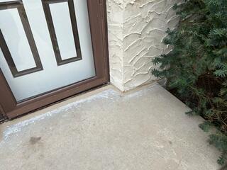 During: Our Foreman, Patrick, and his crew took out the old joints and replaced them with NexusPro.