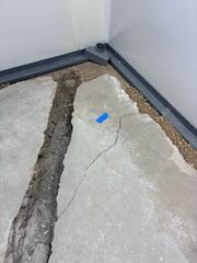 During: Our Foreman, Juan, and his crew recommended securing several waterproofing products throughout the basement.