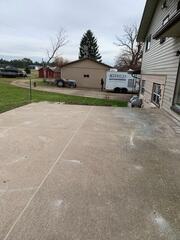 During: Our Foreman, Dylon, and his crew successfully installed the PolyLevel to lift the sunken slabs.