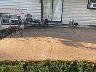 Sparta, WI, Sunken Concrete Lifted