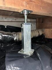 Installation of the new steel SmartJack Pier, replacing the old wooden pier.