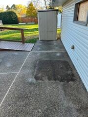 During: Our Foreman, Ryan, and his crew successfully secured all the products below the concrete.