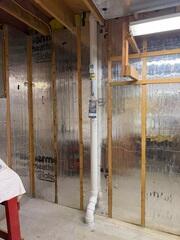 After: The homeowner was happy to know their radon risk was eliminated.