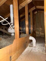 During: Our Foreman, Dakota, and his crew successfully secured the Radon Mitigation System.