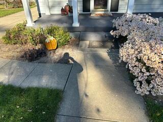 After: The homeowner was given peace of mind knowing their sidewalks were properly repaired.