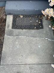 Sunken Sidewalk and Walkway Repaired in Viroqua, WI