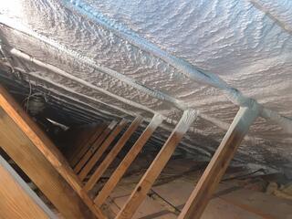 Massive Spray Foam Installation in Port Crane, NY