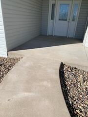 During: Our Foreman, Ryan, and his crew successfully lifted the walkway back into place.