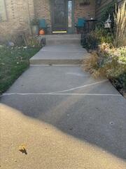 After: The homeowner was relieved to know their concrete was properly lifted.