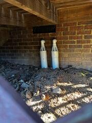 Ice Guard is installed for the exterior drainage system;