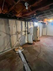 During: Our team, Aaron, and his crew successfully secured all the products throughout the basement.