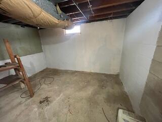 Fayette, IA, Water Damaged Basement Repaired