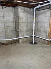 Clear Lake, IA, Wet Basement Repaired