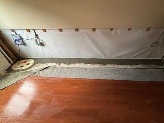 Triple Safe Sump Pump installed along with the Waterguard and Cleanspace System.