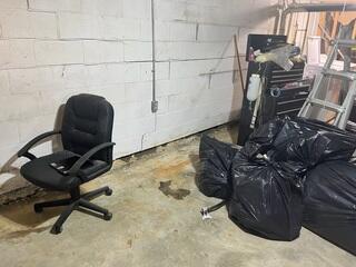 This was what the sheared wall looked like from afar before repairing it.