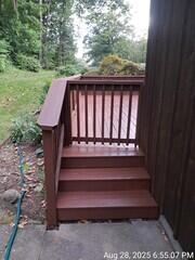 Power washing  Deck Stairs
