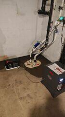 The TripleSafe system with UltraSump battery protects against leaks, floods, and power outages.