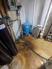 Wet Basement in Webster, MN, Repaired