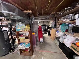 Water is entering the basement of a home in Cuttingsville, Vermont.