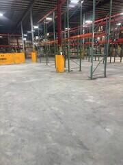 Warehouse floor area completed.