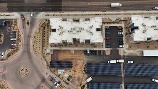 Overview of main work area