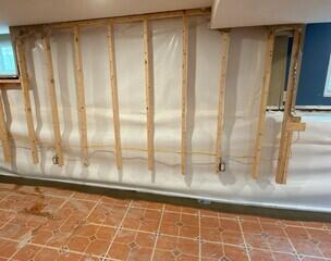 Finished Basement Waterproofing in Brighton, MA