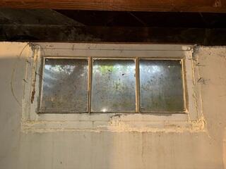 before window installation