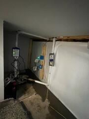 After: The homeowner was given peace of mind knowing their basement was properly repaired.