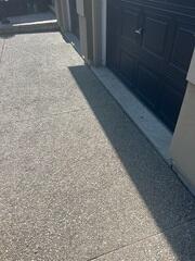 Garage Threshold and Walkway Leveling in Ancaster, Ontario