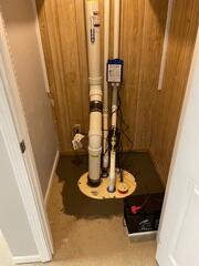 The flooring was restored