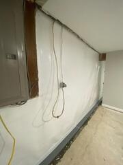 Process of the full perimeter waterproofing system