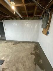 The flooring was restored