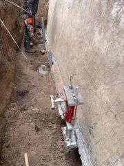 adding the helical piers